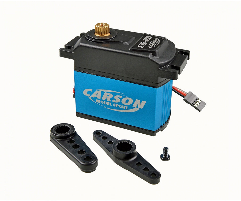 RC Accessories Carson Servo CS-20 - 20Kg / JR-Connector Metal Gear ...