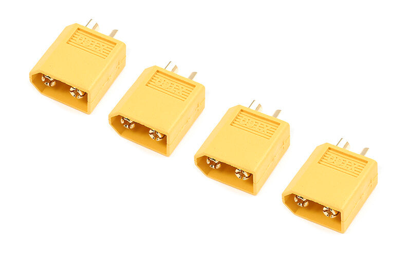 Connecteurs EC-3 Avec Contacts Or G-Force RC - Lot De 4 - Référence GF-1021-002