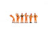 GM3910153 Shunters (6) Figure Set