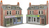 Metcalfe 00 Gauge PO306 L/R Terraced Shop Fronts Red Brick