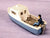 Harburn Hamlets OO Gauge QS403 Motorboat Blue