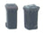 Harburn Hamlets OO Gauge SS374 Wheelie Bins Closed - BLACK