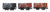 Peco N gauge 7 Plank Wagon - Triple Pack - Shipley (Limted Editon)