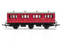 R40123 BR, 6 Wheel Coach, 1st Class, Fitted Lights, E41373 - Era 4