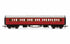 R4766 Hornby OO Gauge BR Collett Corridor Composite LH Coach W6138W Maroon