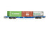 R60239 KFA Container Wagon with 2 x 20' Containers & 1 x 20' Tanktainer - Era 11