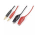 G-Force RC 1200-130 Charge Lead Crocodile Clips Silicon Wire 16AWG (1pc)
