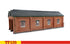 TT9019 Double Engine Shed - Red Brick Collection
