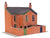 Peco OO Gauge Lineside Kits LK-207 Victorian Low-Relief House Backs - Laser Cut Kit