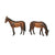 Scenecraft G Gauge Horses Standing and Grazing