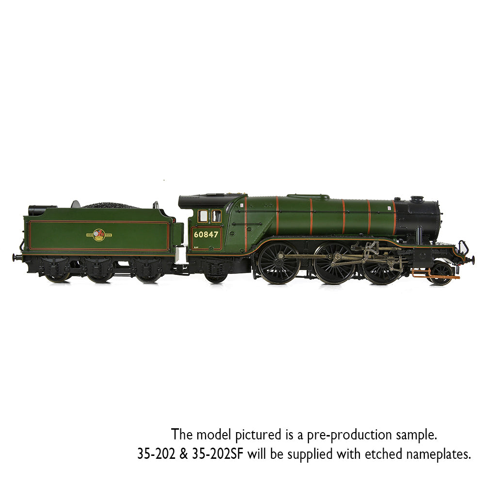 Bachmann Steam LNER V2 60847 'St Peter's School' BR Lined Green (Late Crest)