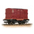 Bachmann 37-951E Conflat Wagon BR Bauxite (Early) With BR Crimson BD Container [WL]