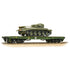 Bachmann WD 50T 'Warflat' Bogie Wagon WD Bronze Green with Cromwell MKIV Tank