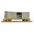 Bachmann 009 Rolling Stock Bogie Covered Ambulance Van WD Grey - weathered