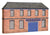 Scenecraft OO Gauge Low Relief Victorian Factory Front