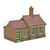 Scenecraft OO Gauge Bluebell Office and Store Room Green and Cream