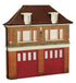 Scenecraft OO Gauge Low Relief Fire Station