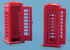 Modelscene 4mm 5006 Telephone Kiosks