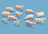 Modelscene 4mm 5110 Sheep & lambs