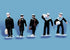 Modelscene 4mm 5117 Navy Personnel