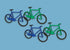 Modelscene N Gauge Bicycles