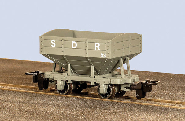 Peco 009 Rolling Stock - Snailbeach DR 4 Wheel Hopper SDR Grey – Malcs ...