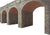 Metcalfe 00 gauge PO241 Double Track Stone Viaduct
