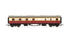 Hornby R4687A BR Collett 57' Corridor Composite (Left-hand) in BR Crimson & Cream - W6146W