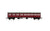 Hornby R4878 BR, Collett 57' Bow Ended E131 Nine Compartment Composite (Left Hand), W6630W