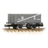 Graham Farish 377-090 7 Plank Wagon End Door LNER Grey