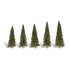 Woodland Scenics 2 "-3 ½" Classic Forever Green (5/Pk)