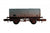 Dapol N Gauge 7 Plank Wagon BR Grey P238840 Weathered